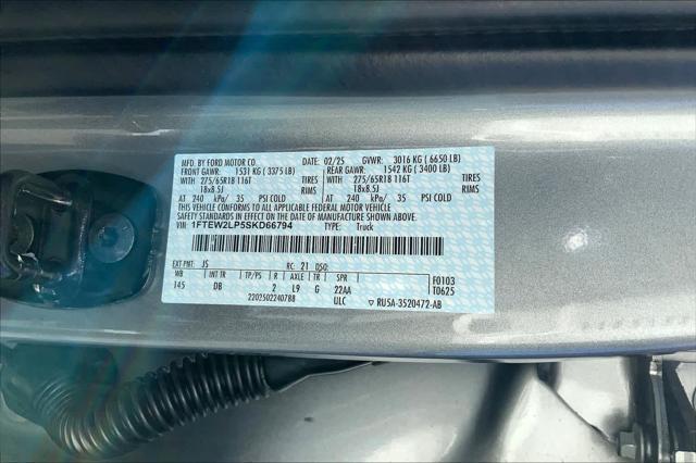 new 2025 Ford F-150 car, priced at $47,638