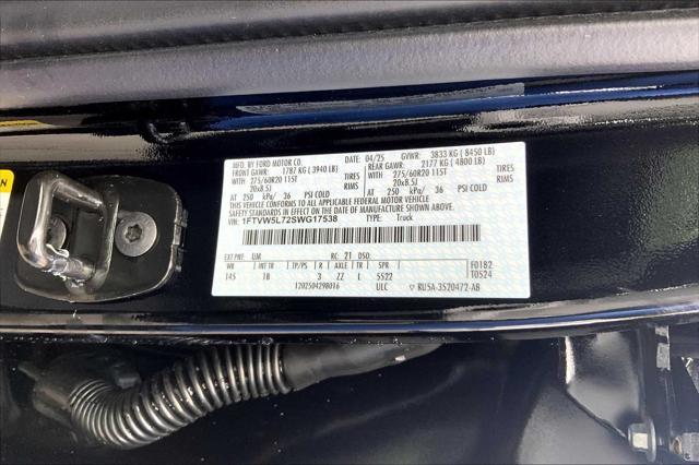 new 2025 Ford F-150 Lightning car, priced at $79,940