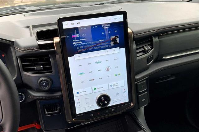 new 2025 Ford F-150 Lightning car, priced at $79,940