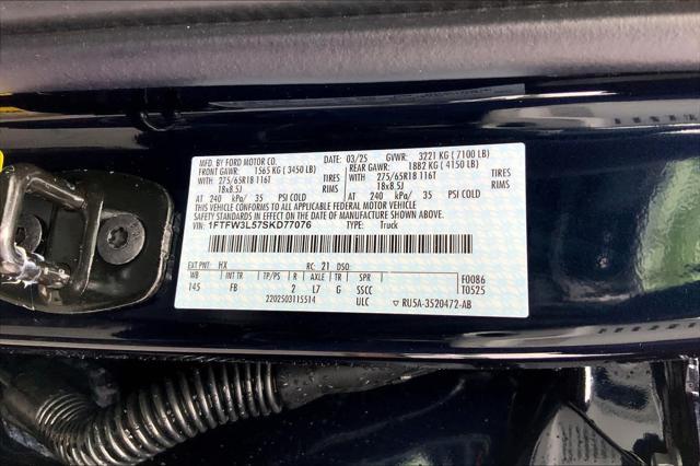 new 2025 Ford F-150 car, priced at $58,892