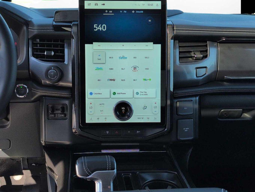 new 2025 Ford F-150 Lightning car, priced at $85,976