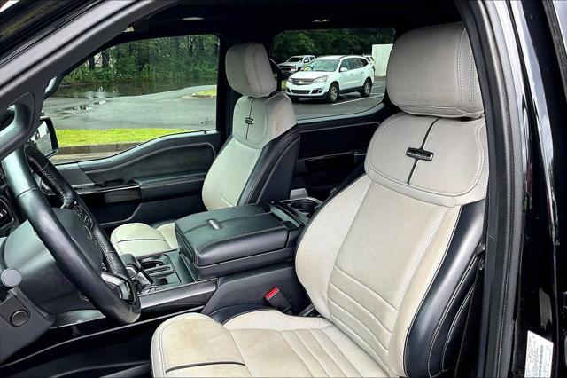 used 2022 Ford F-150 Lightning car, priced at $49,700