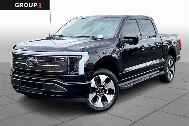 used 2022 Ford F-150 Lightning car, priced at $49,700