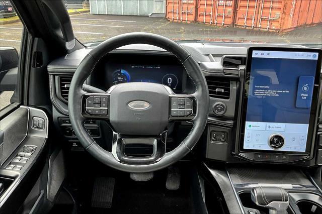used 2022 Ford F-150 Lightning car, priced at $49,700