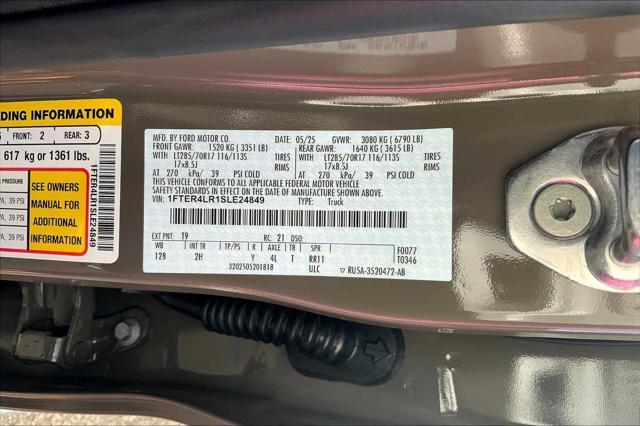new 2025 Ford Ranger car, priced at $57,415