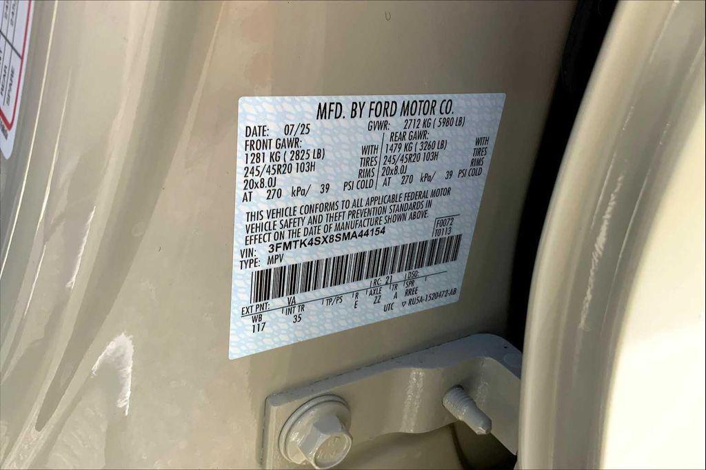 new 2025 Ford Mustang Mach-E car, priced at $57,676
