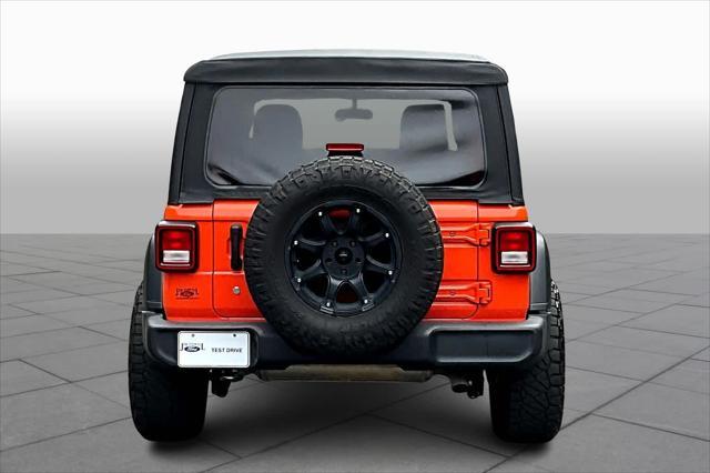 used 2018 Jeep Wrangler Unlimited car, priced at $21,999