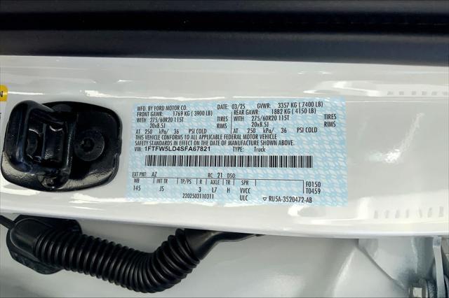 new 2025 Ford F-150 car, priced at $66,240