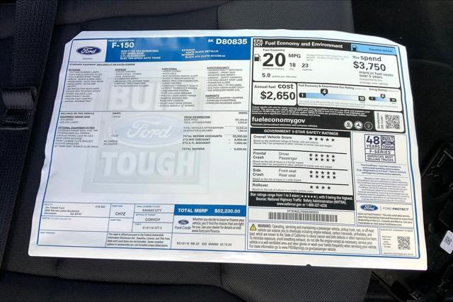 new 2025 Ford F-150 car, priced at $48,980