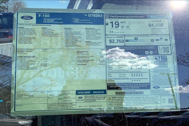 new 2025 Ford F-150 car, priced at $52,199