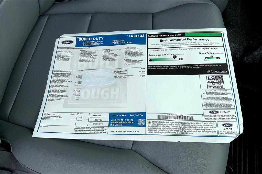 new 2026 Ford F-250 car, priced at $65,695