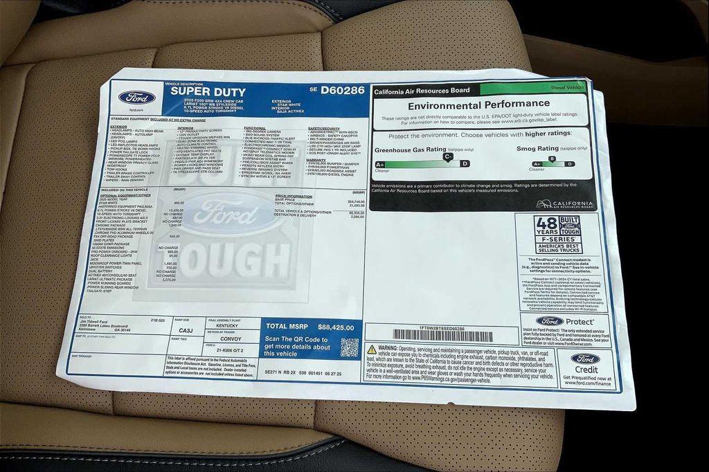 used 2025 Ford F-250 car, priced at $89,803
