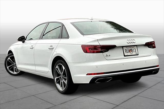 used 2019 Audi A4 car, priced at $21,600