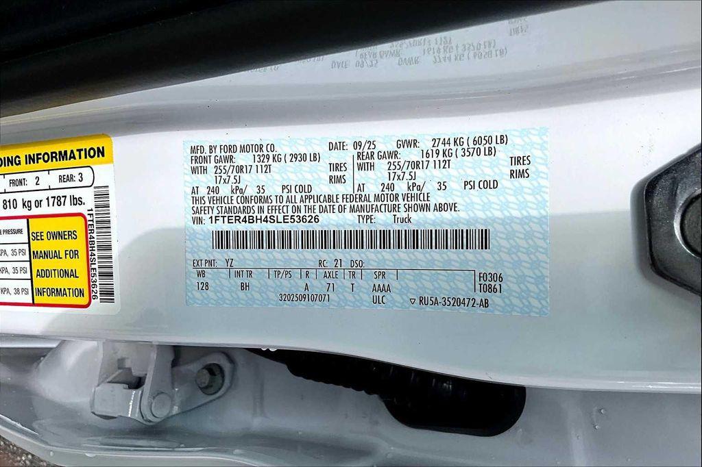 new 2025 Ford Ranger car, priced at $32,390