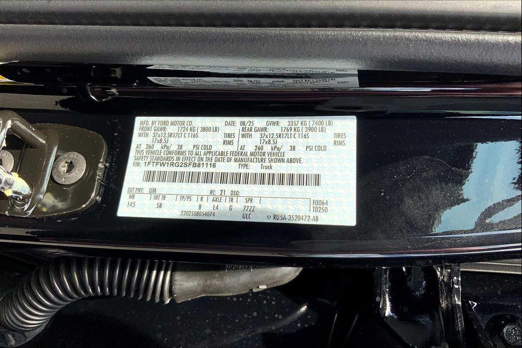 new 2025 Ford F-150 car, priced at $94,790