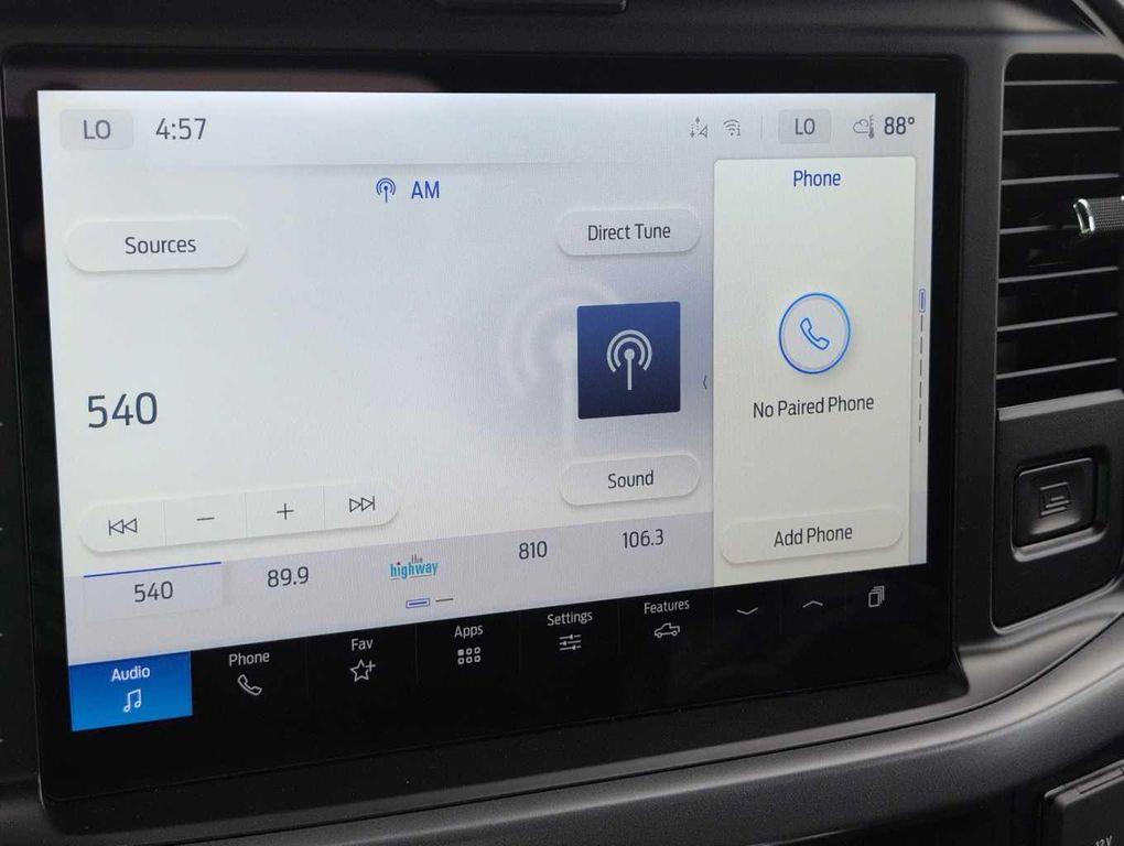 new 2025 Ford F-150 car, priced at $58,636
