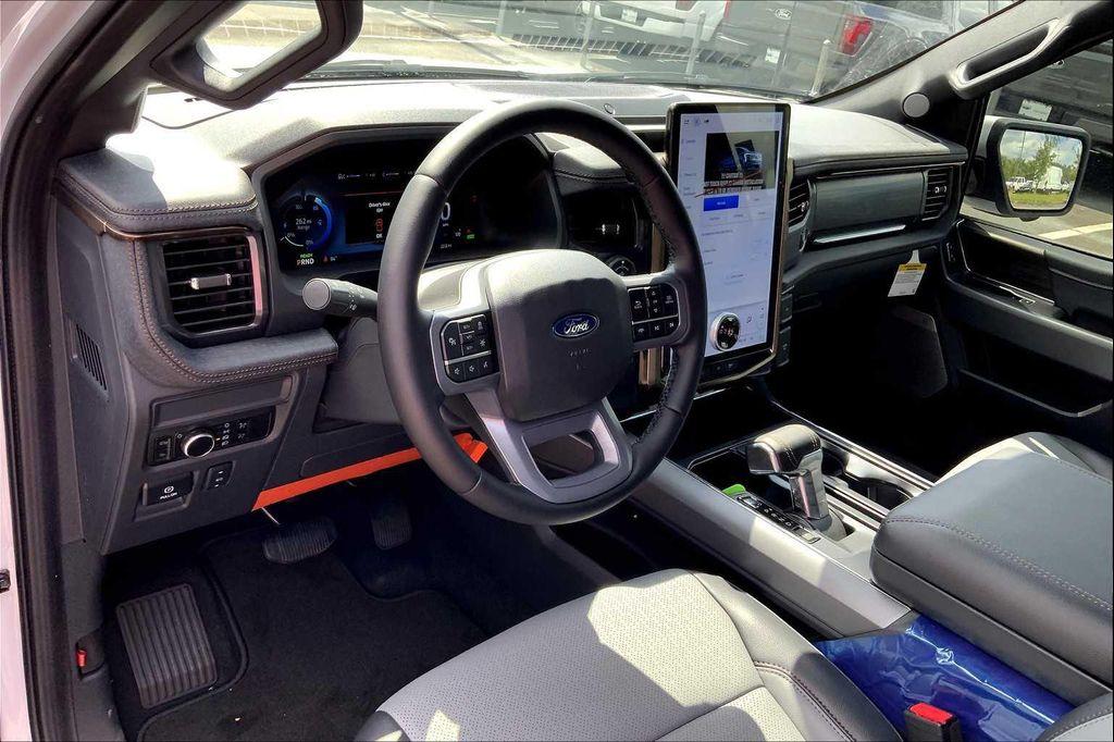 new 2025 Ford F-150 Lightning car, priced at $79,340