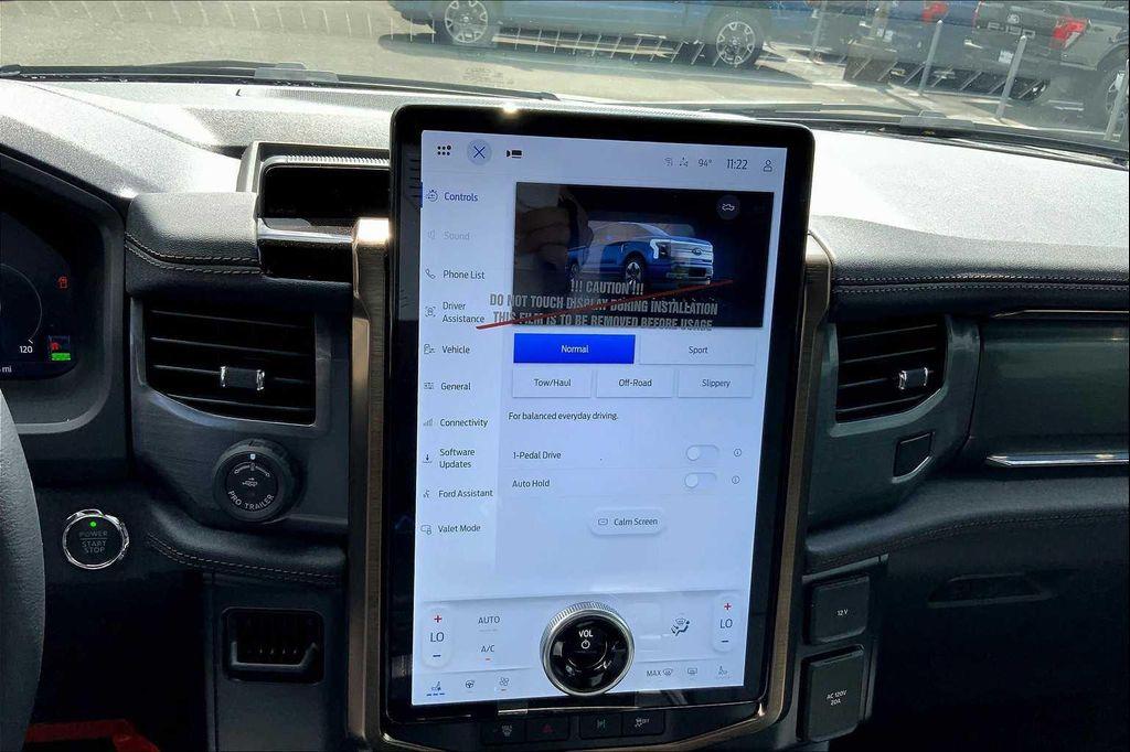 new 2025 Ford F-150 Lightning car, priced at $79,340