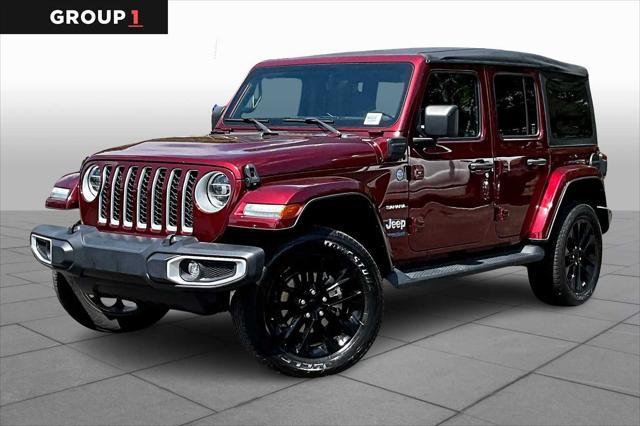 used 2021 Jeep Wrangler Unlimited 4xe car, priced at $33,700