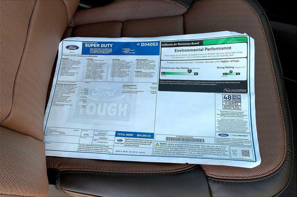 new 2025 Ford F-350 car, priced at $92,276