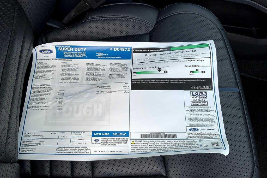 new 2025 Ford F-350 car, priced at $91,135