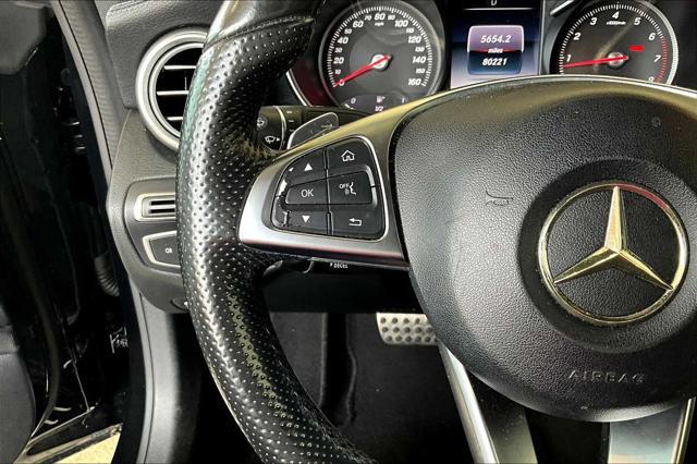 used 2017 Mercedes-Benz C-Class car, priced at $19,950