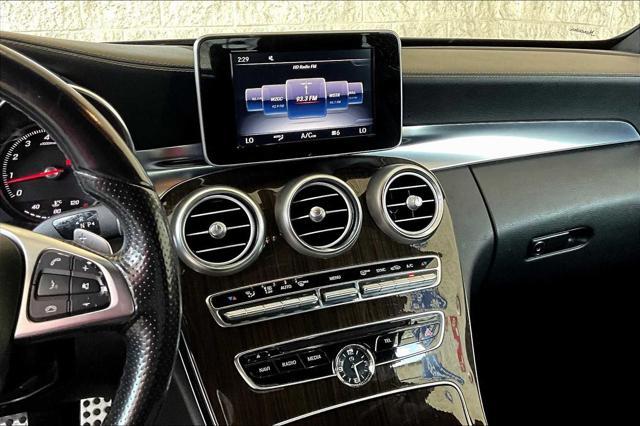 used 2017 Mercedes-Benz C-Class car, priced at $19,950
