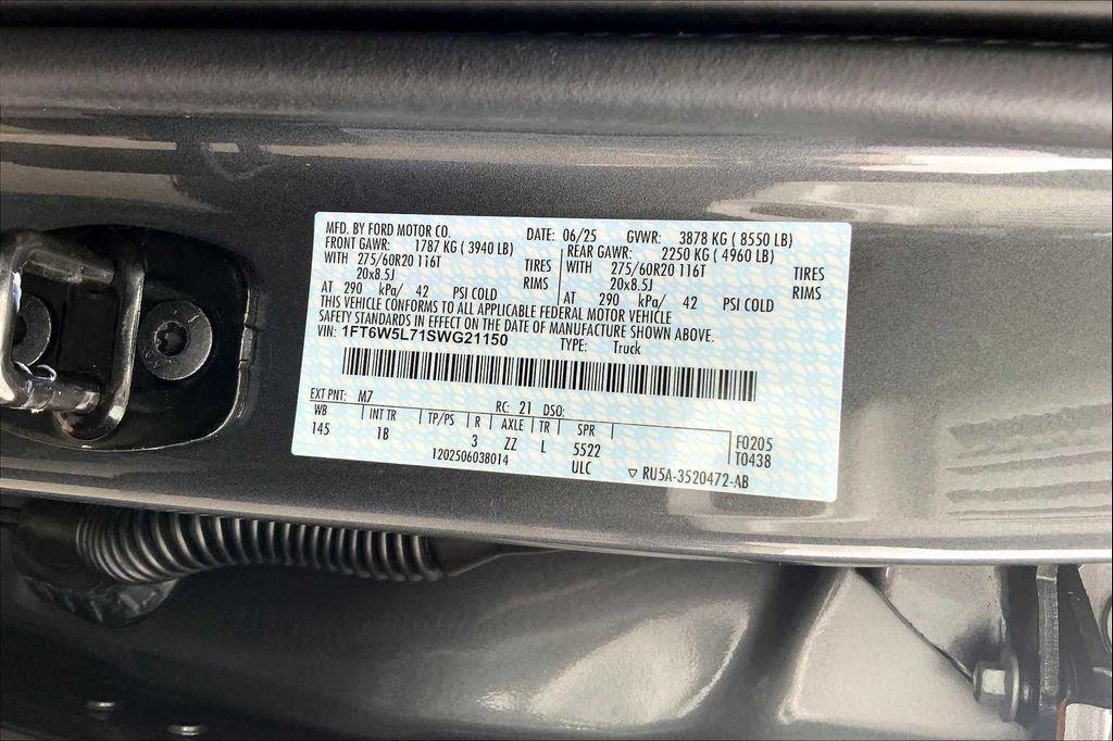 new 2025 Ford F-150 Lightning car, priced at $75,165