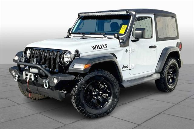 used 2023 Jeep Wrangler car, priced at $33,740