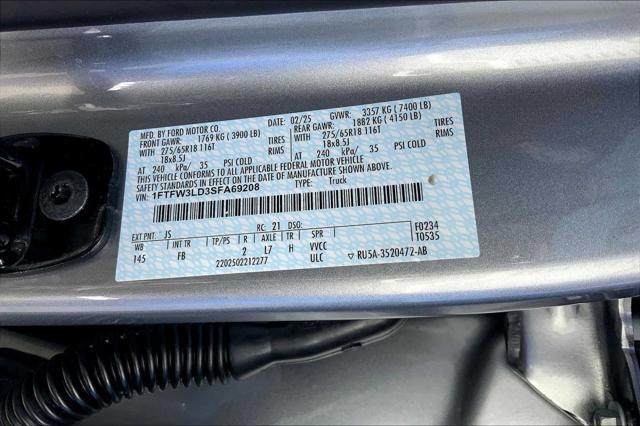 new 2025 Ford F-150 car, priced at $59,824