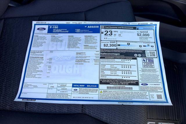 new 2025 Ford F-150 car, priced at $59,824
