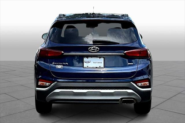 used 2019 Hyundai Santa Fe car, priced at $14,999