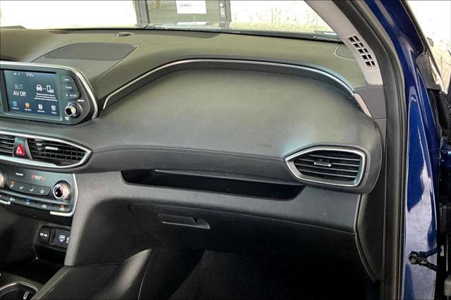 used 2019 Hyundai Santa Fe car, priced at $14,999
