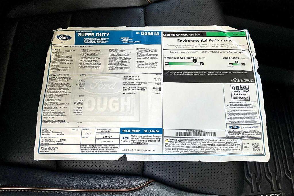 new 2025 Ford F-250 car, priced at $83,900
