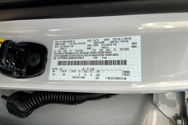 new 2025 Ford F-150 car, priced at $58,892