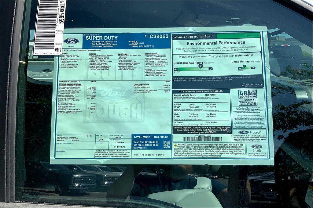 new 2026 Ford F-250 car, priced at $65,330