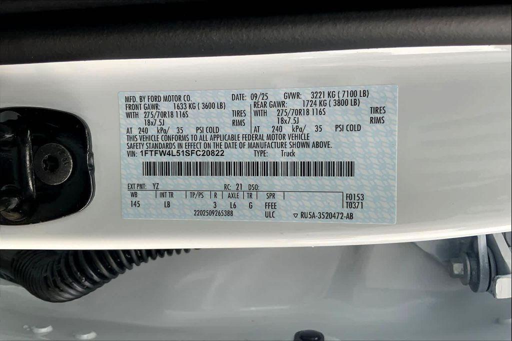 new 2025 Ford F-150 car, priced at $66,365