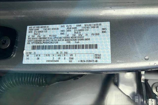new 2025 Ford F-150 car, priced at $48,980