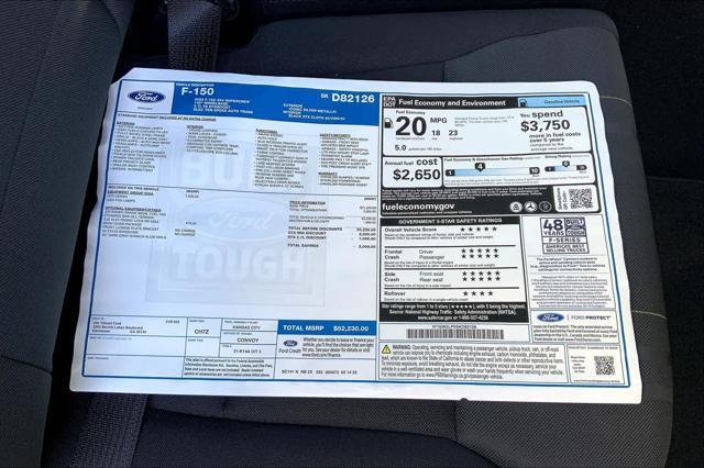 new 2025 Ford F-150 car, priced at $48,980
