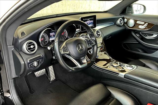 used 2017 Mercedes-Benz C-Class car, priced at $19,999
