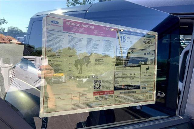 new 2025 Ford Bronco car, priced at $103,615