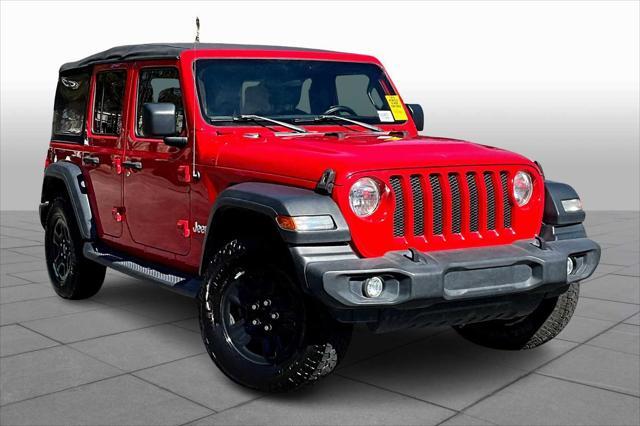 used 2018 Jeep Wrangler Unlimited car, priced at $19,999