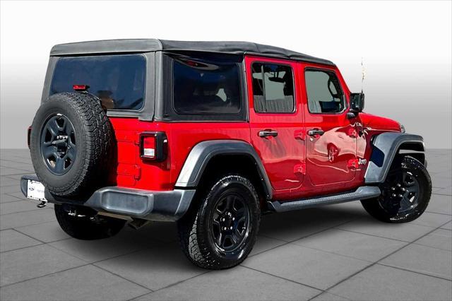 used 2018 Jeep Wrangler Unlimited car, priced at $19,999