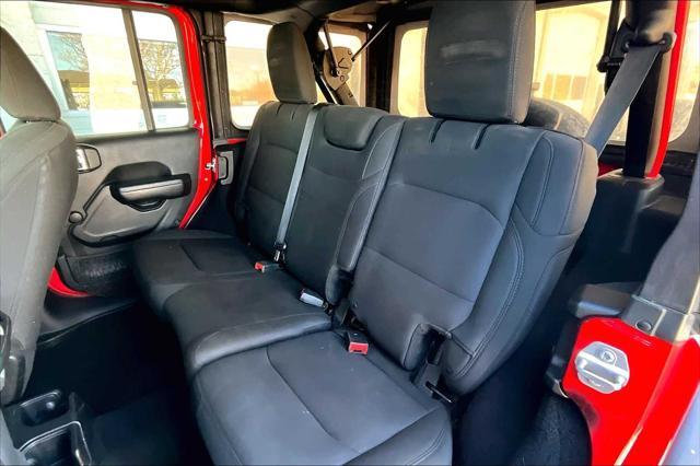 used 2018 Jeep Wrangler Unlimited car, priced at $19,999