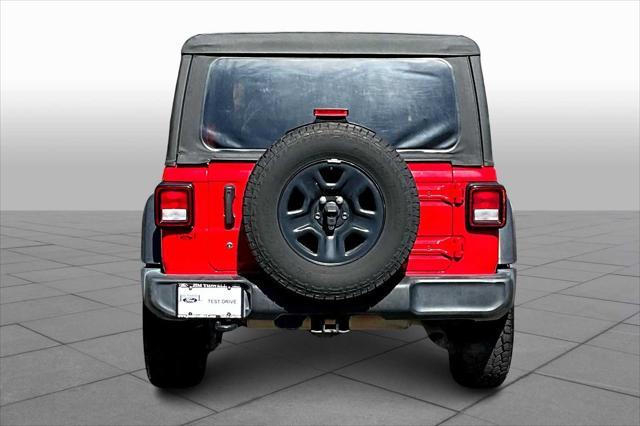 used 2018 Jeep Wrangler Unlimited car, priced at $19,999