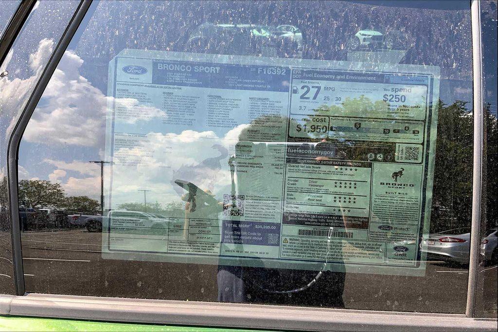 new 2025 Ford Bronco Sport car, priced at $30,205