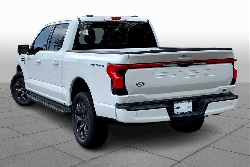 new 2025 Ford F-150 Lightning car, priced at $73,940