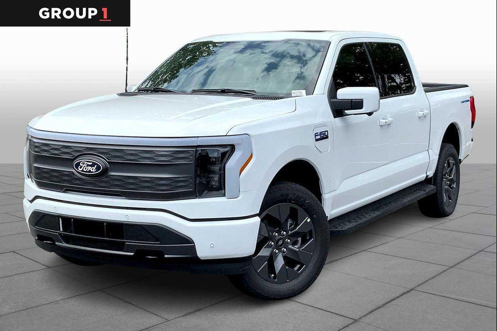 new 2025 Ford F-150 Lightning car, priced at $73,940