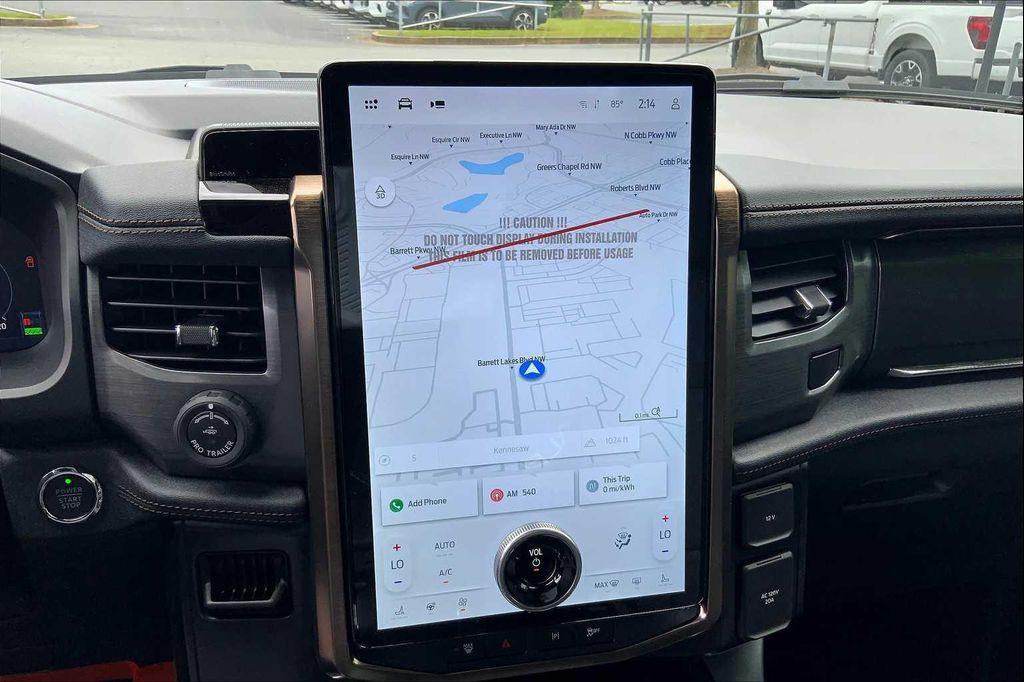 new 2025 Ford F-150 Lightning car, priced at $73,940