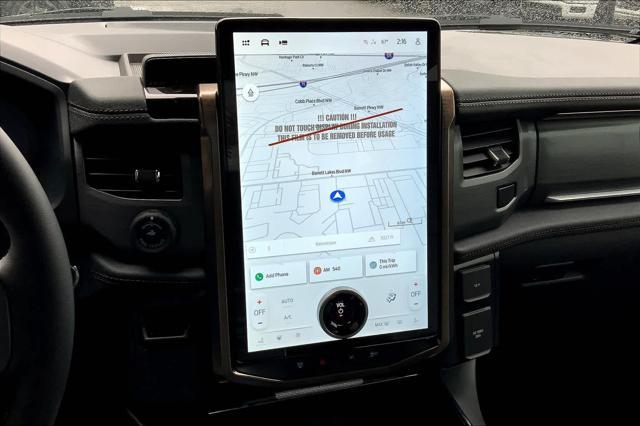 new 2025 Ford F-150 Lightning car, priced at $79,965